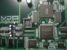 Detail of SH4 CPU (389x292, 40.6 kilobytes)